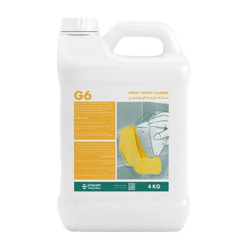 Epoxy Grout Cleaner G6  Polywed  20 Kg Transparent Straw Yellow Color 