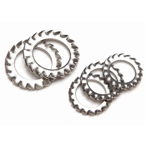 Stainless Steel A4 External Tooth Serrated Lock Washer Size 2 mm Thickness 0.3 mm DIN 6798 Standard | Aobsco  Company