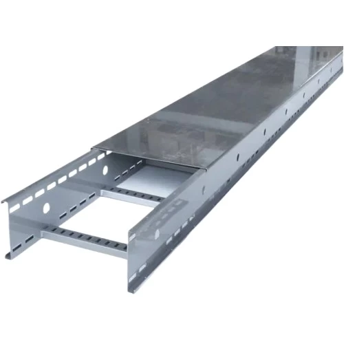 Straight Cable Ladder Tray (OF), Hot Dip Galvanized, 110mm Height, 100mm Width, 41×21mm Channels Size, 21mm Flange Width | BAHRA