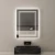 Lighting mirror 3 colors, Dimensions 80 x 60 cm, rectangle