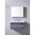 Wooden Washbasin, 46 × 80 cm, Dark Grey Color