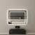 Rectangular LED Reflector 3 lighting colors, Size 60 × 80 cm