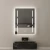Rectangular shape Internal Light Glass 3 lighting colors, Size 60 × 80 cm