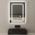 Lighted Mirror 3 Light Colors Dimensions 80×60 cm, Rectangular shape