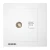 TV+RJ11-Telephone Socket, White Color, Siemens (Delta Relfa)