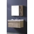 Wooden Sink, Width 60 cm, with Medicine Cabinet & Mirror