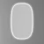Oval Shape Lighting Mirror, Size 100 × 60 cm