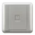 1Gang RJ45 Internet/Data CAT6 Socket, Dark Silver Color, 86x86mm, Siemens (Delta Seata)