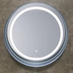 مراية إنارة شكل مستطيل، مقاس 80 × 60 سم