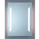 Chinese LED mirror size 80 x 60 cm, rectangular shape