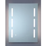Chinese LED mirror size 80 x 60 cm, rectangular shape, modern design