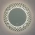 Trendy Look Chinese LED mirror size 80 x 60 cm, circular shape