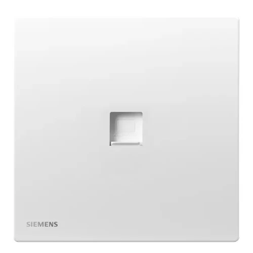 1Gang RJ11 Telephone Socket, White Color, 86x86mm, Siemens (Delta Peleus) 1Gang RJ11 Telephone Socket, White Color, 86x86mm, Siemens (Delta Peleus)