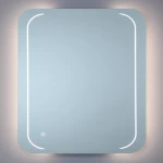 مراية ليد صيني مستطيل، مقاس 80×60 سم