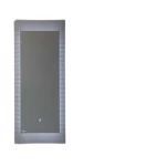 مراية مستطيل ليد 60×80 سم، اطار رملي مربعات