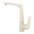 High Kitchen Tap Brass, White stone color, Functional Design