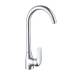 High Kitchen Mixer Copper Alloy, Chrome Finish, Functional Design