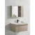 Wood Wood Sink with Cabinet, Width 60 cm, Practical Design with Mirror and Medicine Cabinet