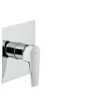 Shower mixer chrome color Single Square Line