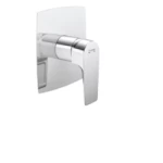 Shower Tap chrome color Single Rectangular Line