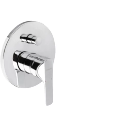 Shower Tap chrome color Double Round Line Shower Tap chrome color Double Round Line