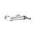 Bidet Nozzle Automatic Brass, Chrome color