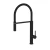 Kitchen Basin Mixer, black matte color, Functional Design
