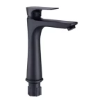 Middle Washbasin Mixer Black