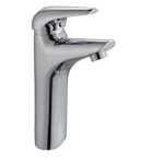 High Washbasin Mixer Chrome
