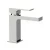 Short Washbasin Mixer chrome color square