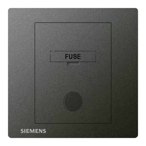 13A Fused Connection Unit, Dark Gray Color, 86x86mm, Siemens (Delta Relfa) 13A Fused Connection Unit, Dark Gray Color, 86x86mm, Siemens (Delta Relfa)