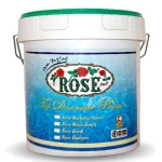 Rose Marbletta Stucco, White Color, 5 Kg Gallon | Rose Paints