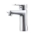Chinese short Washbasin Mixer chrome color
