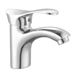 Short Chinese Sink Mixer color chrome