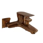Automatic shower mixer red copper color