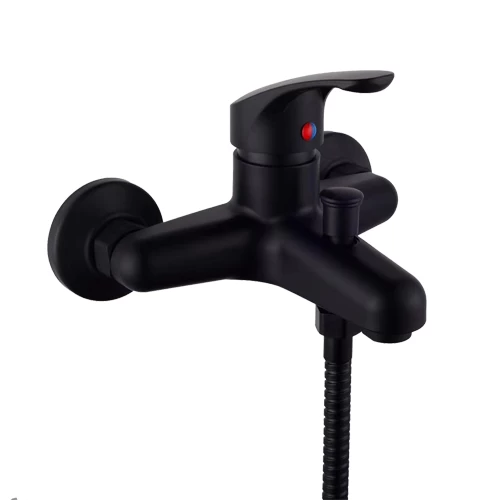 Shower Tap Black, with Hand Shower + Hose + Base Shower Tap Black, with Hand Shower + Hose + Base