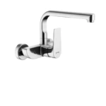 High Kitchen Faucet Brass, Chrome Finish, Functional Design