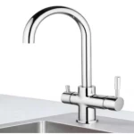 Kitchen Mixer Brass, Chrome Finish, Functional Design