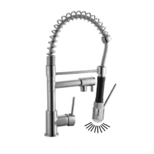 High Kitchen Faucet Brass, Chrome Finish, Functional Design High Kitchen Faucet Brass, Chrome Finish, Functional Design
