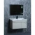 Wooden Washbasin, 80 cm, Pearl Color