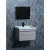 Wooden Wash Unit, 60 cm, Gray Color
