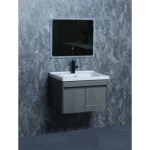 Wooden Vanity Unit, size 60 cm Grey Color