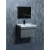 Wooden Vanity Unit, size 60 cm Grey Color