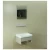 Wooden Bathroom Sink Light gray, Size 50 × 36 cm