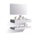 Two Ceramic Vanity Unit Golden white color, Size 150 cm