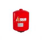 Vertical Water Pressure Tank Without Legs Capacity 36 Liter, Pressure 10 Bar, Diameter 350 mm, Height 440 mm, Red Color