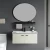 Wooden Washbasin, 80 cm size, white color