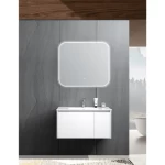 Wooden Washbasin, 80 cm size, white color