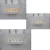 Distinctive Design Stone Wash Unit, 80 cm size, white color