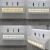 Distinctive Design Stone Basin Set, 120 cm size, white color